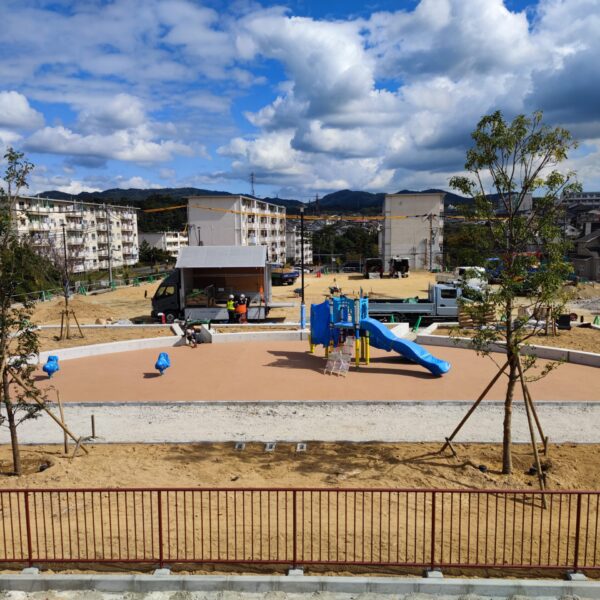 ゴムチップ舗装