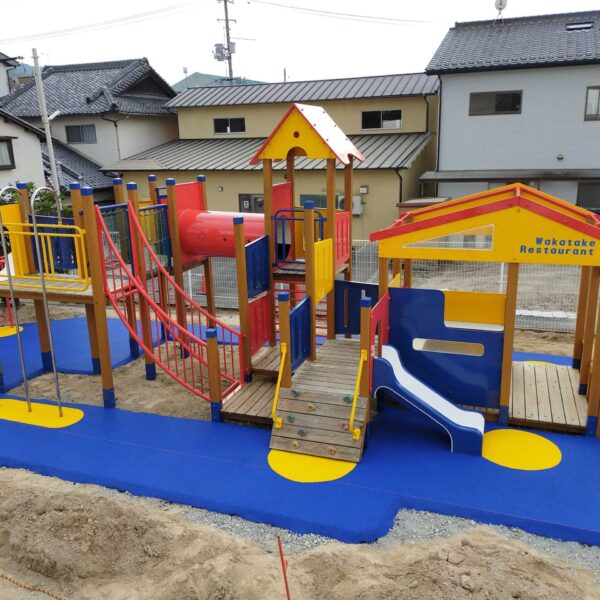 ゴムチップ舗装