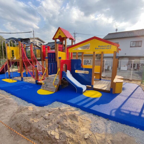 ゴムチップ舗装