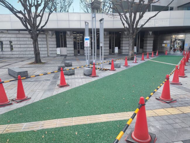 ゴムチップ舗装