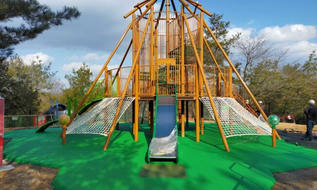 ゴムチップ舗装　ソフトグラウンド