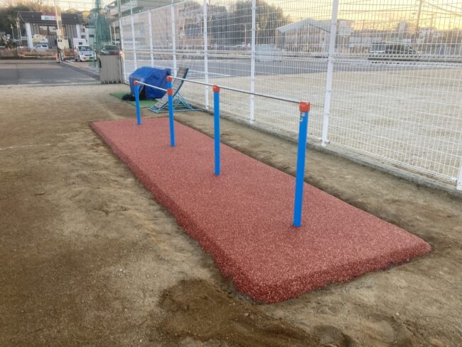ゴムチップ舗装　ソフトグラウンド