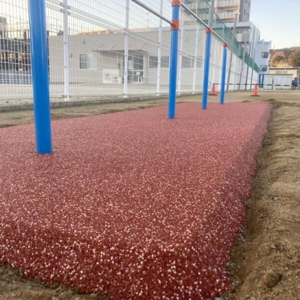 ゴムチップ舗装　ソフトグラウンド