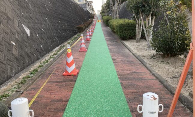 ゴムチップ舗装　ソフトグラウンド