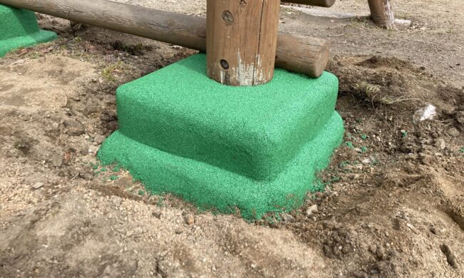 ゴムチップ舗装　ソフトグラウンド