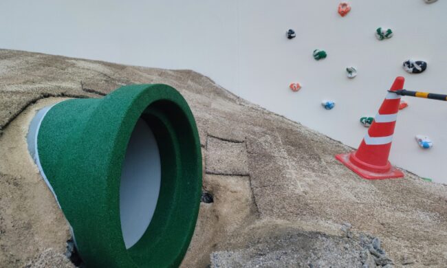 ゴムチップ舗装　ソフトグラウンド