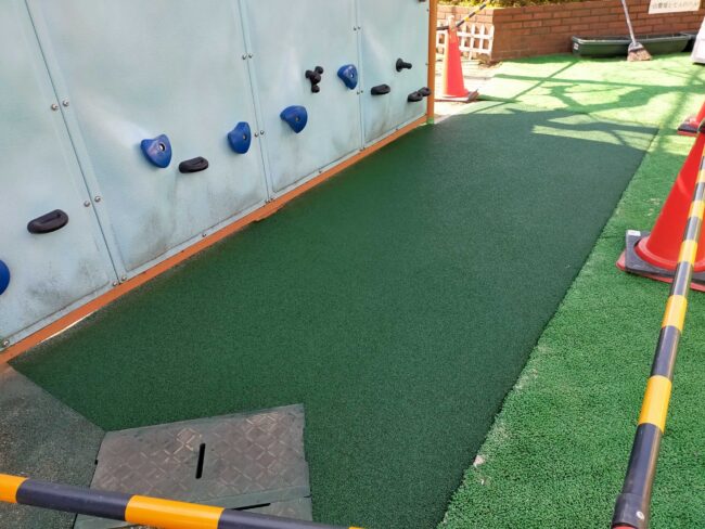 ゴムチップ舗装　ソフトグラウンド