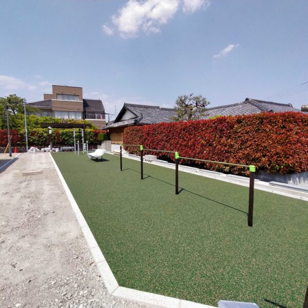 ゴムチップ舗装　ソフトグラウンド