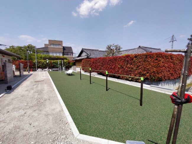 ゴムチップ舗装　ソフトグラウンド