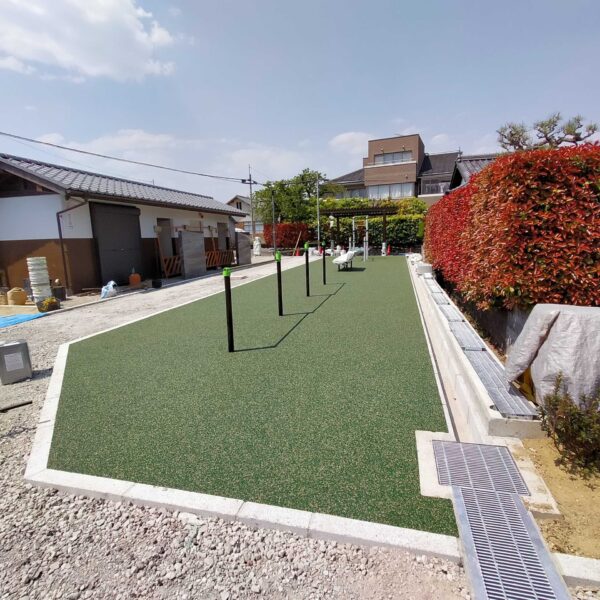 ゴムチップ舗装　ソフトグラウンド