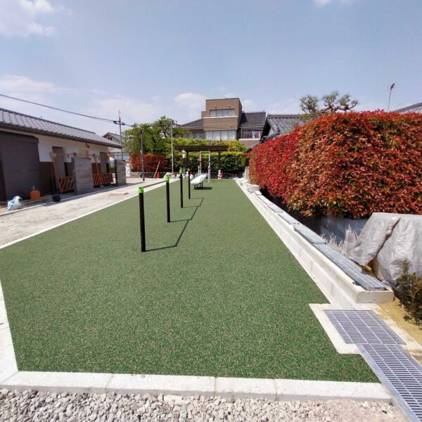 ゴムチップ舗装　ソフトグラウンド