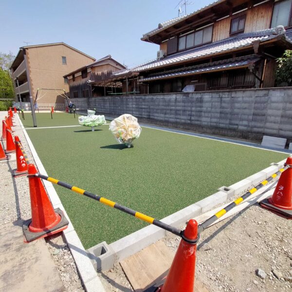 ゴムチップ舗装　ソフトグラウンド