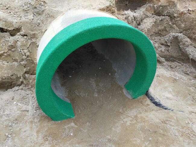 ゴムチップ舗装　ソフトグラウンド