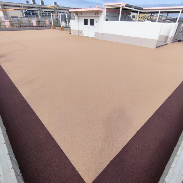 兵庫県尼崎市 保育施設 ゴムチップ舗装 ソフトグラウンド