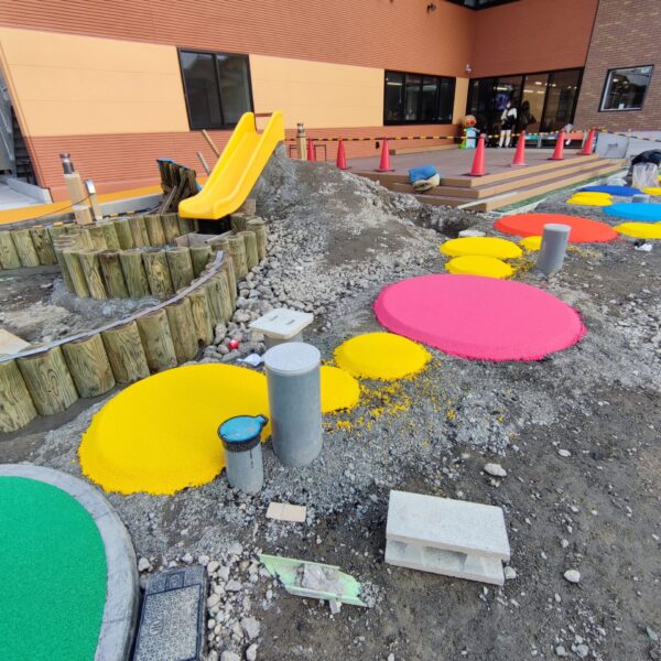 ゴムチップ舗装　ソフトグラウンド