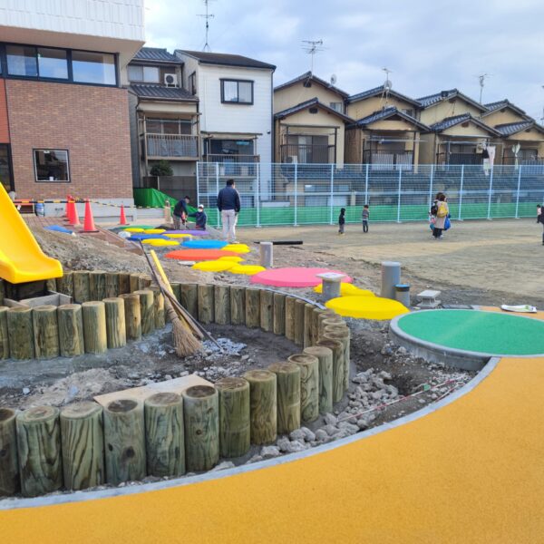 ゴムチップ舗装　ソフトグラウンド