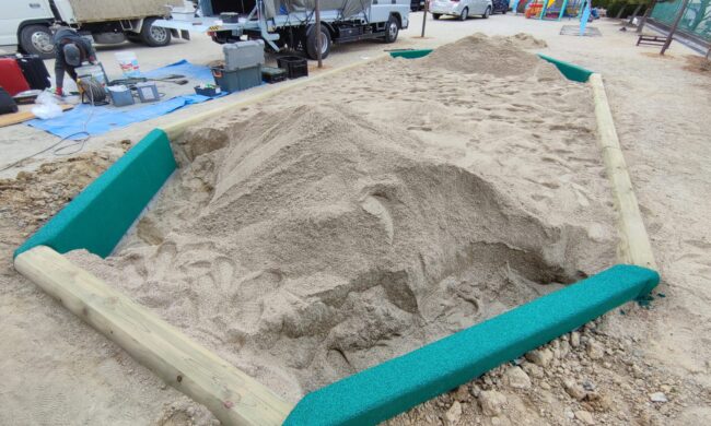 ゴムチップ舗装　ソフトグラウンド