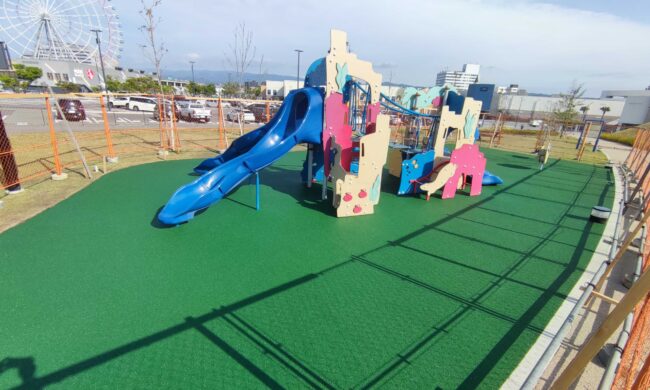 ゴムチップ舗装　ソフトグラウンド