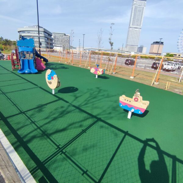 ゴムチップ舗装　ソフトグラウンド