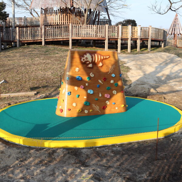 島根県浜田市 公園施設 ゴムチップ舗装