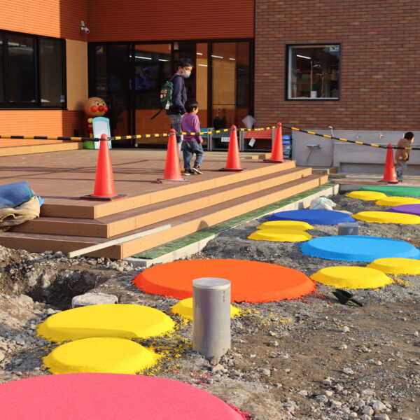 ゴムチップ舗装　ソフトグラウンド