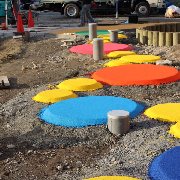 ゴムチップ舗装　ソフトグラウンド