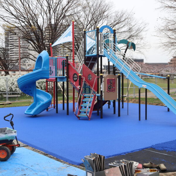 ゴムチップ舗装　ソフトグラウンド