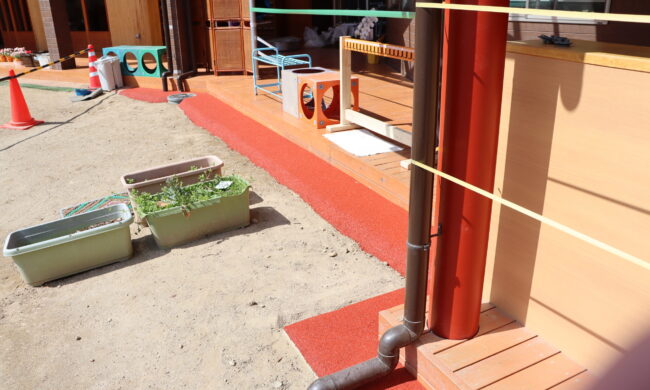 ゴムチップ舗装　ソフトグラウンド