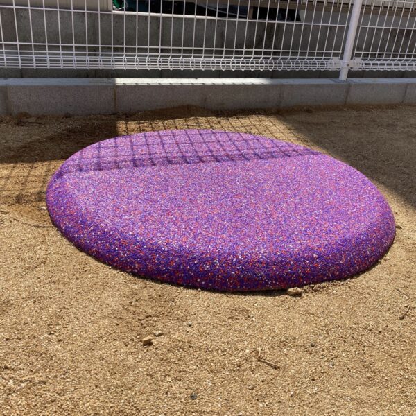 広島県尾道市 保育施設 ゴムチップ舗装 ソフトグラウンド