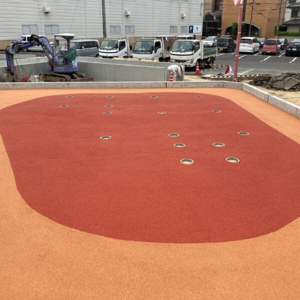 ゴムチップ舗装　ソフトグラウンド