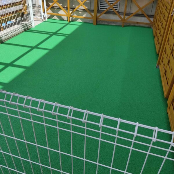 ゴムチップ舗装　ソフトグラウンド