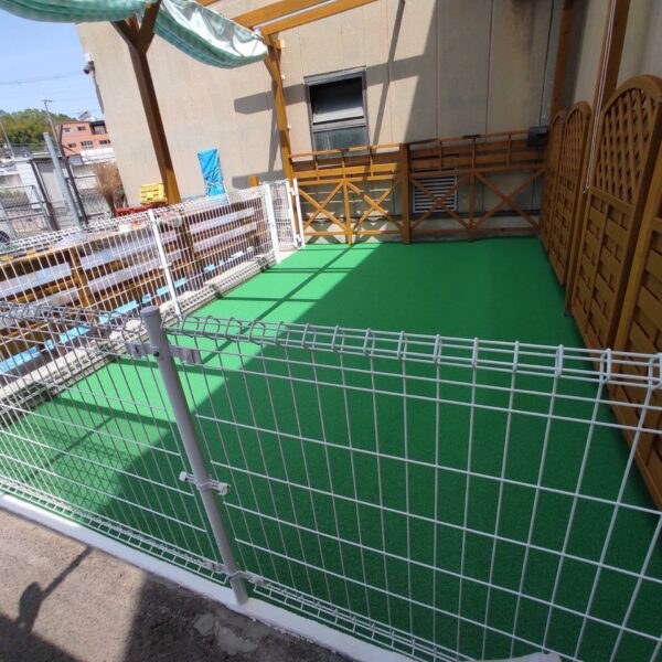 ゴムチップ舗装　ソフトグラウンド