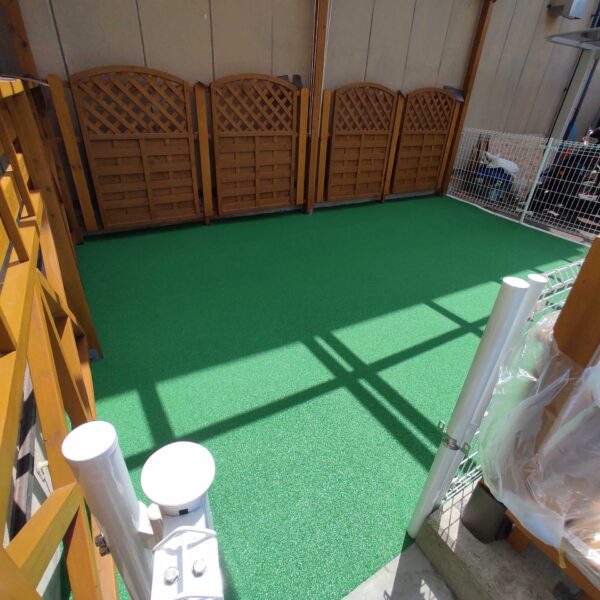 ゴムチップ舗装　ソフトグラウンド