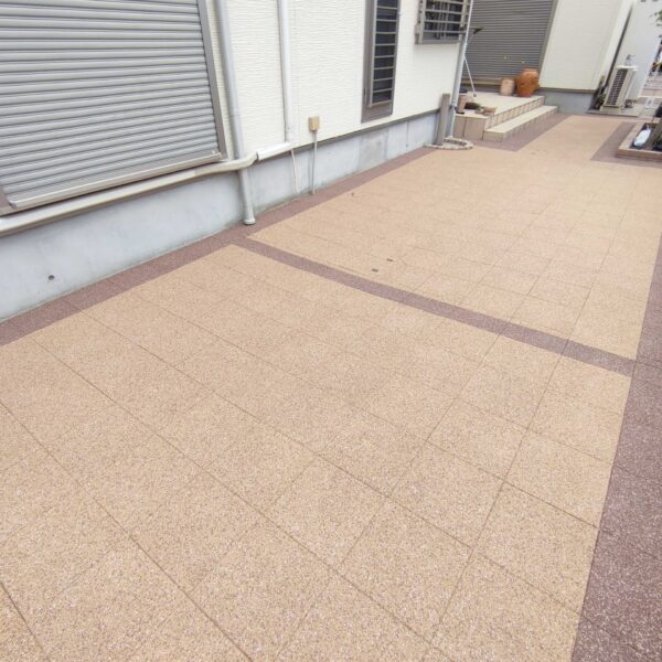 ゴムチップ舗装　ソフトグラウンド