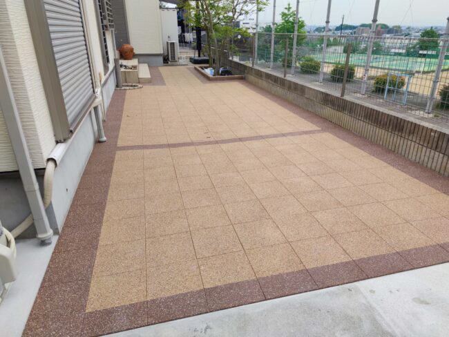 ゴムチップ舗装　ソフトグラウンド