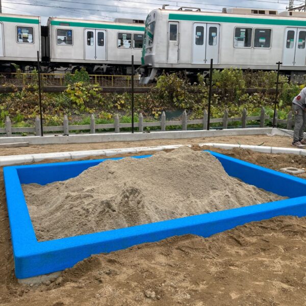 ゴムチップ舗装　ソフトグラウンド