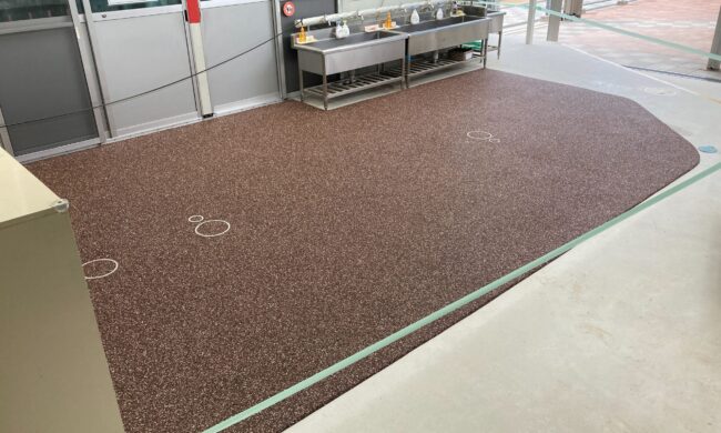 ゴムチップ舗装　ソフトグラウンド