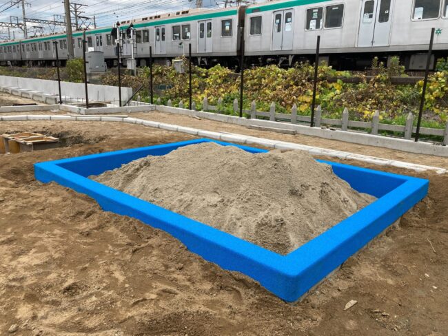 ゴムチップ舗装　ソフトグラウンド