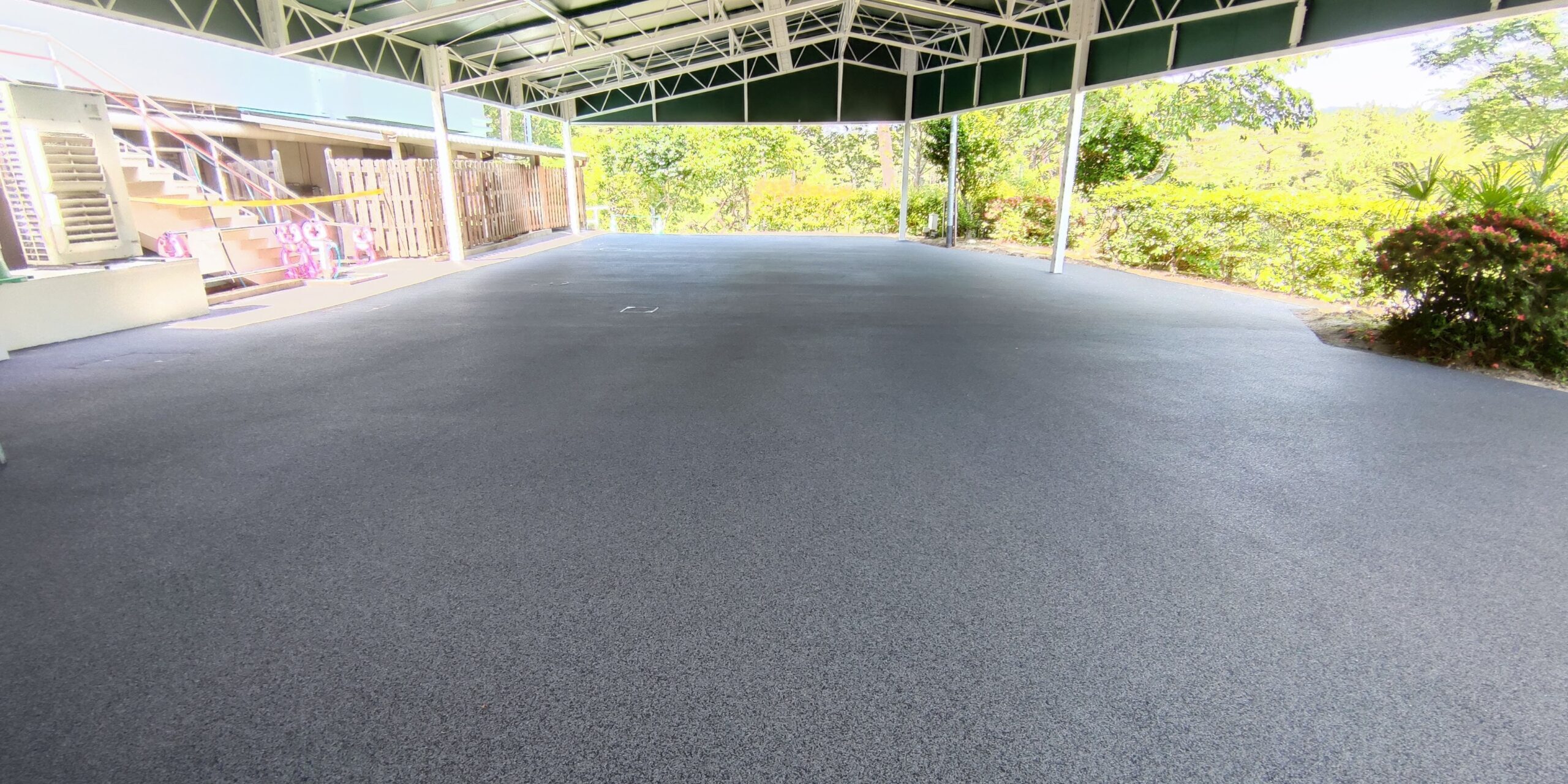 ゴムチップ舗装　ソフトグラウンド