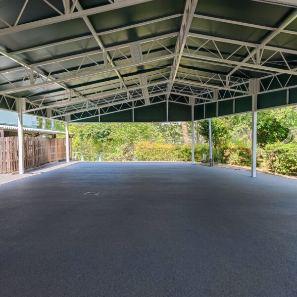 兵庫県川西市 ゴルフ場 ゴムチップ舗装 ソフトグラウンド ゴムチップ舗装 ソフトグラウンド