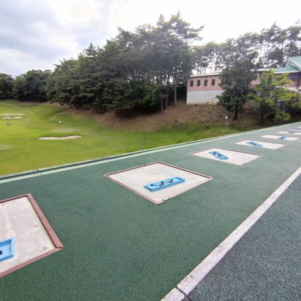 兵庫県川西市 ゴルフ場 ゴムチップ舗装 ソフトグラウンド ゴムチップ舗装 ソフトグラウンド