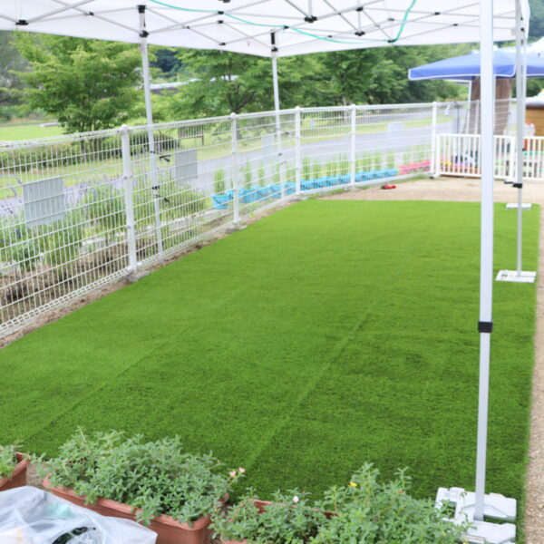人工芝舗装　ソフトグラウンド