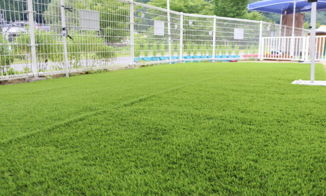 人工芝舗装　ソフトグラウンド