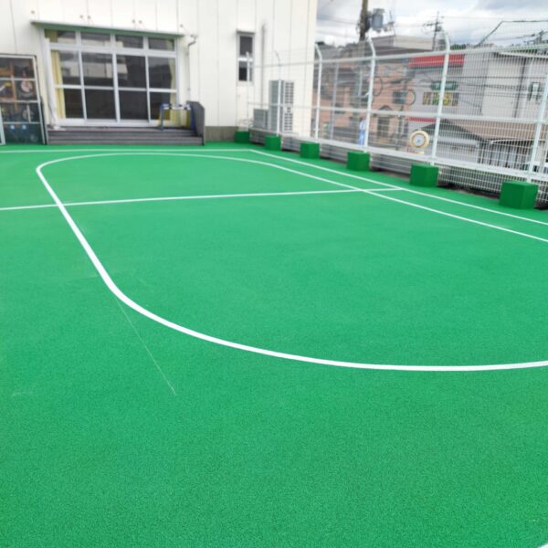 ゴムチップ舗装　ソフトグラウンド