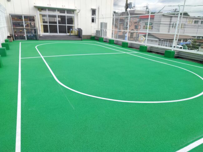 ゴムチップ舗装　ソフトグラウンド