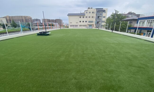 ゴムチップ舗装　ソフトグラウンド