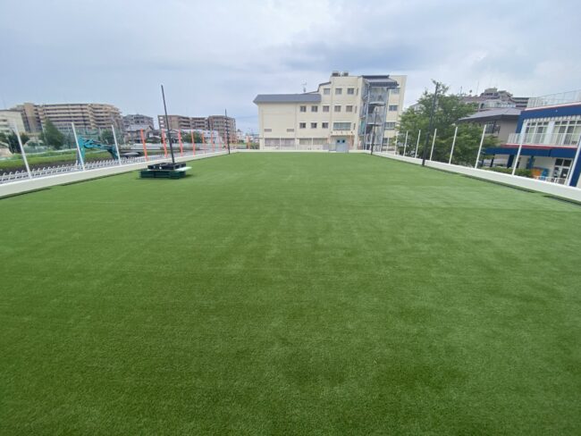 ゴムチップ舗装　ソフトグラウンド