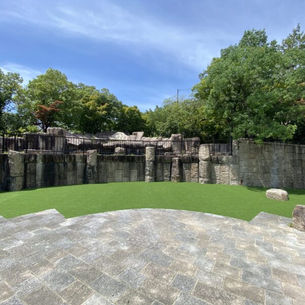 大阪府箕面市 人工芝 人工芝舗装 ソフトグラウンド人工芝タイプ