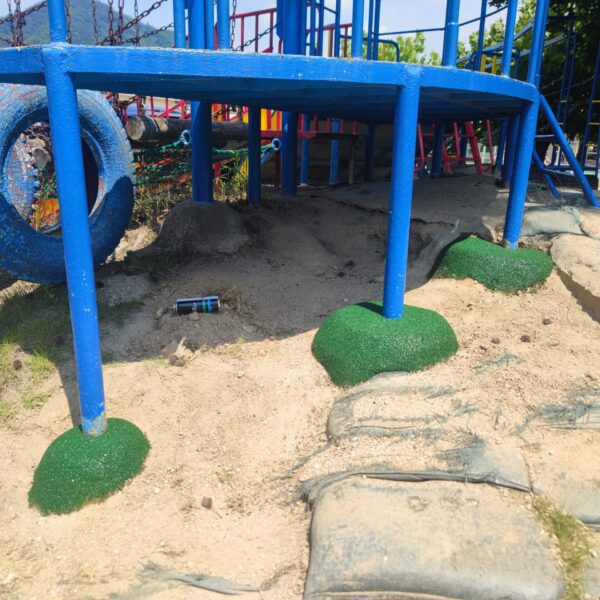 ゴムチップ舗装　ソフトグラウンド