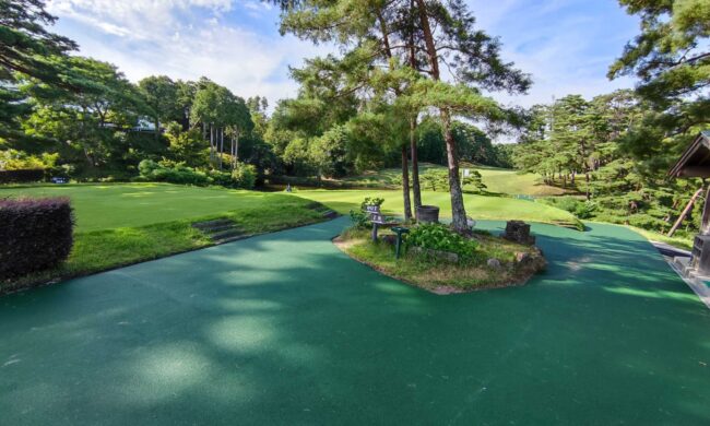 ゴムチップ舗装　ソフトグラウンド